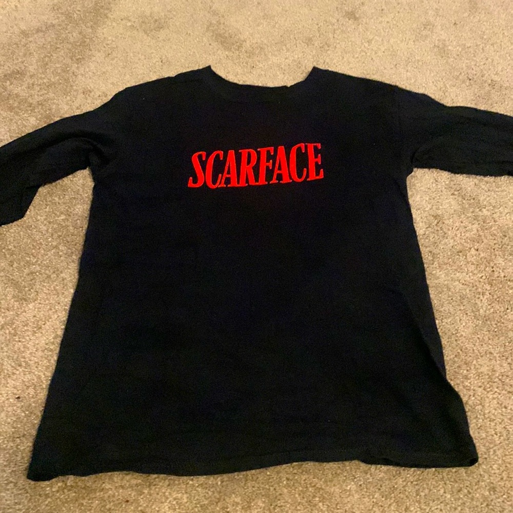 scarface long sleeve tee